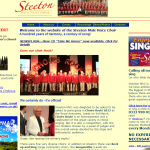 The old website (pre April 2014)