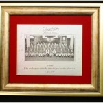 The plaque presented to Anne